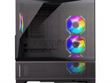 Компьютерный корпус ABR MINI PRO (1*USB 3.0, 1*USB Type-C, HD Audio, 4xRGB Fan, ATX, Micro-ATX, ITX) 4