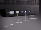 Компьютерный корпус ABR MINI PRO (1*USB 3.0, 1*USB Type-C, HD Audio, 4xRGB Fan, ATX, Micro-ATX, ITX) 5