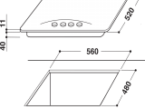 Поверхность Indesit PN 641 /I (AN) 2