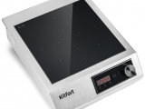 Плита Отдельностоящая Kitfort КТ-142 серебристый/черный 0