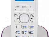 Телефон беспроводной Panasonic KX TG 1611 RUF Фиолетовый 0