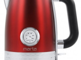 Чайник электрический Marta MT-4551 красный рубин 26