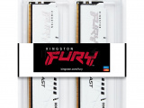 Оперативная память Kingston Fury Beast, DDR5, 32GB (2x16GB), 5200MHz, CL36, DIMM, радиатор, белый 0