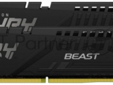 Оперативная память Kingston Fury Beast, DDR5, 32GB (2x16GB), 5200MHz, CL40, DIMM, радиатор, чёрный 26