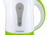 Чайник электрический Starwind SKP 2215 Белый/зеленый 0