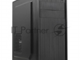 Компьютерный корпус Miditower ExeGate XP-401 Black, ATX, <XP350, Black,120mm>, 2*USB, Audio 3