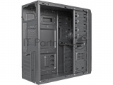 Компьютерный корпус Miditower ExeGate XP-401 Black, ATX, <XP500, Black,120mm>, 2*USB, Audio 0