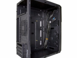 Компьютерный корпус Minitower Exegate BAA-103 Black, mATX, <AAA450, 80mm>, 2*USB, Audio 2