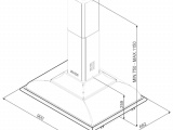 Вытяжка SMEG KCI19AOE 1