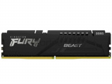 Оперативная память Kingston Fury Beast, DDR5, 8GB (1x8GB), 5600MHz, CL36, DIMM, с радиатором, черный 5