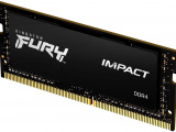 Оперативная память Kingston Fury Impact, DDR4, 32GB (1x32GB), 3200MHz, CL20, SO-DIMM 3