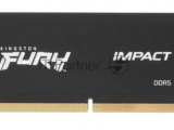 Оперативная память Kingston Fury Impact, DDR5, 16GB (1x16GB), 4800MHz, CL38, SO-DIMM 0