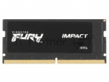 Оперативная память Kingston Fury Impact, DDR5, 16GB (1x16 GB), 5600 MHz, CL40, SO-DIMM 6