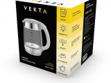 Чайник электрический Vekta KMG-1703 Чёрный 2