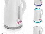 Чайник электрический Мастерица ЕК-1701M бел/бирюзовый 30