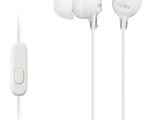 Гарнитура проводная Sony MDR-EX15APW Белый 0