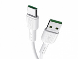Кабель hoco X33 5A Surge Type-C 1м (белый) 2