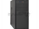 Компьютерный корпус Minitower ExeGate MA-372UX Black, mATX <UN350, 120mm> 2*USB+2*USB3.0, Audio 3