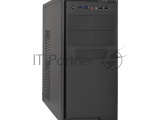Компьютерный корпус Minitower ExeGate MA-372UX Black, mATX <UN450, 120mm> 2*USB+2*USB3.0, Audio 3