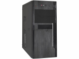 Компьютерный корпус Minitower ExeGate MA-373X Black, mATX <UN400, 120mm> 2*USB, Audio 1