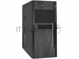 Компьютерный корпус Minitower ExeGate MA-373X Black, mATX <UN400, 120mm> 2*USB, Audio 2