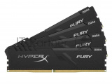 Оперативная память Kingston HyperX Fury, DDR4, 16GB (4x4GB), 3200MHz, CL16, DIMM, с радиатором 6