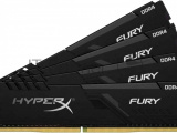 Оперативная память Kingston HyperX Fury, DDR4, 16GB (4x4GB), 3200MHz, CL16, DIMM, с радиатором 7