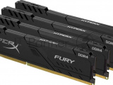 Оперативная память Kingston HyperX Fury, DDR4, 16GB (4x4GB), 3200MHz, CL16, DIMM, с радиатором 9