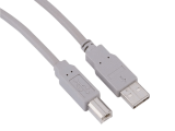 Кабель Hama H-29099 USB 2.0 A-B 1.8M Серый 0