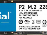 Накопитель CRUCIAL P2 CT500P2SSD8 500ГБ, M.2 2280, PCI-E x4, NVMe 0