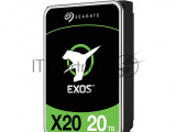 Жесткий диск Seagate HDD Server Exos X20 HDD 512E/4KN ( 3.5'/ 20TB/ SAS 12Gb/s / 7200rpm) 0