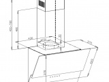 Вытяжка Maunfeld Plym Touch 60 White Glass White 2