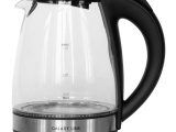 Чайник электрический Galaxy GL0560 стекло/черный 1