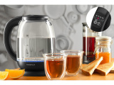 Чайник электрический Harper HWK-GD04 черный 0