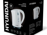 Чайник электрический Hyundai HYK-P1409 белый/черный 0