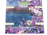 Весы напольные Marta MT-1682 Весенние цветы 1