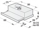 Вытяжка Gorenje BHP62CLB 6