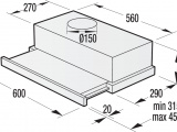 Вытяжка Gorenje BHP62CLB 3