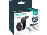 Держатель для моб. устройств EXPLOYD EX-H-754 4" - 6" чёрный серебро Classic 1