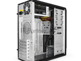 Корпус Miditower ExeGate CP-601-UNS350 (ATX, БП UNS350 с вент. 12см, 2*USB, аудио, черный) 0