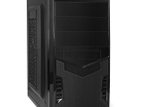 Корпус Miditower ExeGate CP-601-UNS450 (ATX, БП UNS450 с вент. 12см, 2*USB, аудио, черный) 1