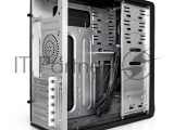 Корпус Miditower ExeGate CP-603UB-UNS450 (ATX, БП UNS450 с вент. 12см, 2*USB, аудио, черный) 3