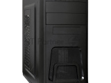 Корпус Miditower ExeGate CP-603-UNS400 (ATX, БП UNS400 с вент. 12см, 2*USB, аудио, черный) 1