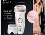 Эпилятор Braun SES 9-720+чехол 2