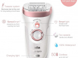 Эпилятор Braun SES 9-720+чехол 12