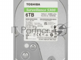 Жесткий диск Toshiba 6Tb SATA-III Surveillance S300 (5400rpm) 256Mb 3.5" 5