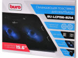 Подставка для охлаждения ноутбука Buro BU-LCP156-B214 0