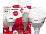 Лампа светодиодная Supra SL-LED-PR-G45-6W\4000\E14 0