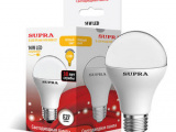 Лампа светодиодная Supra SL-LED-PR-A60-10W\4000\E27 0