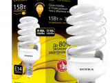 Лампа люминесцентная Supra SL-SP-15\2700\E14 0